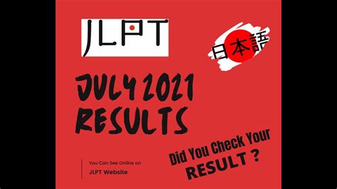 jlpt results 2021.